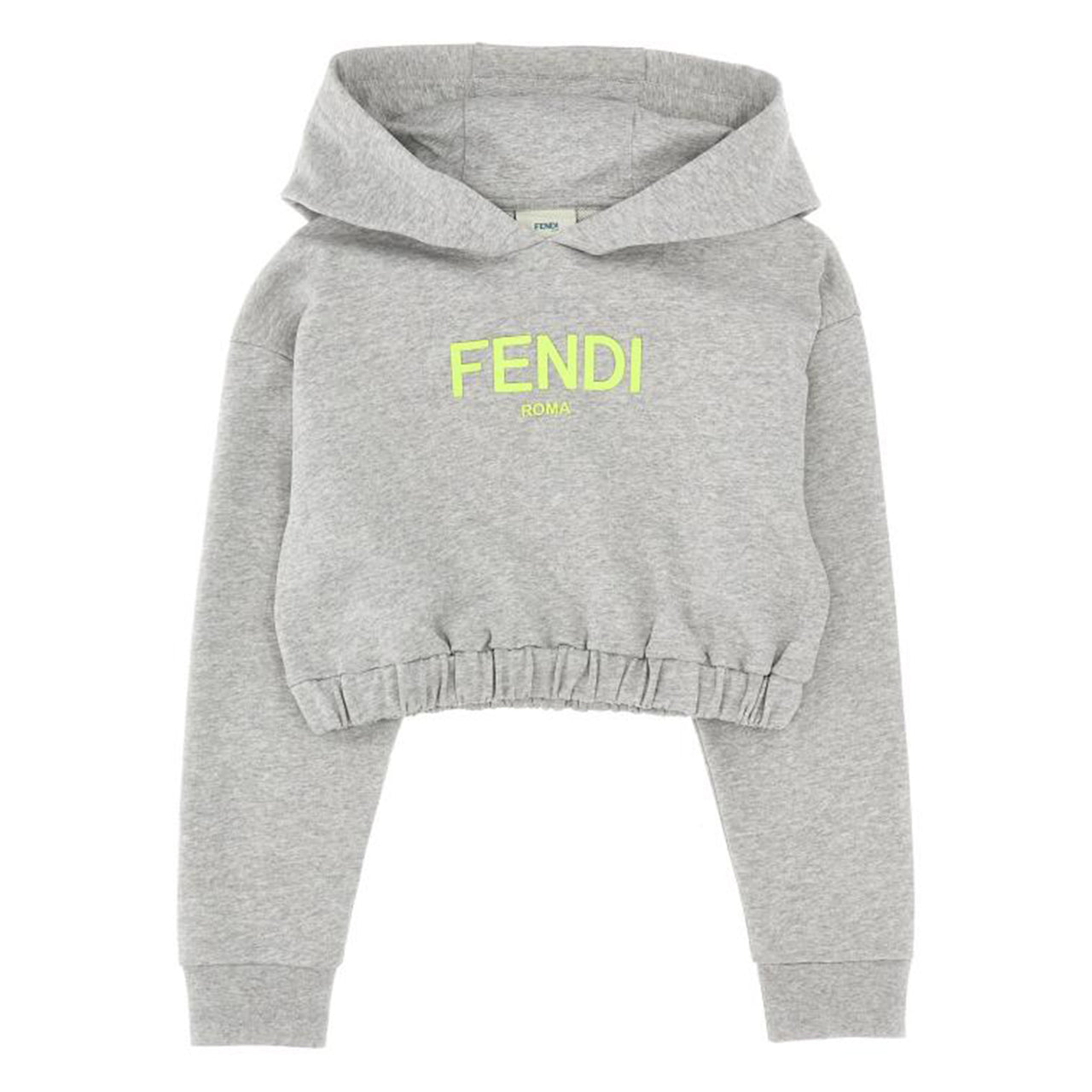 Sudadera Top FENDI gris para niñas y adolescentes