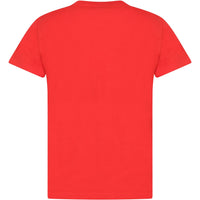 Thumbnail for Playera MOSCHINO roja para niños y adolescentes