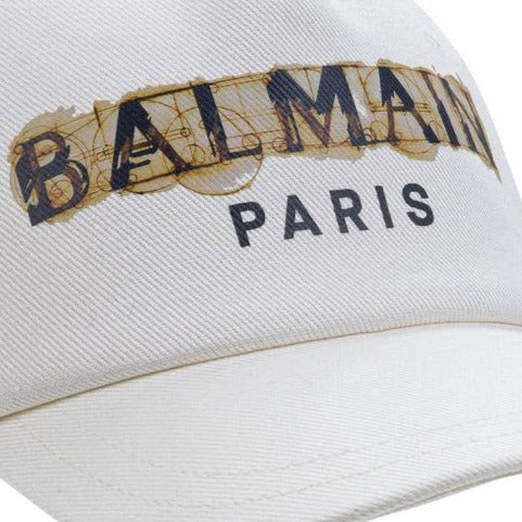 Gorra BALMAIN marfil para niñas y adolescentes