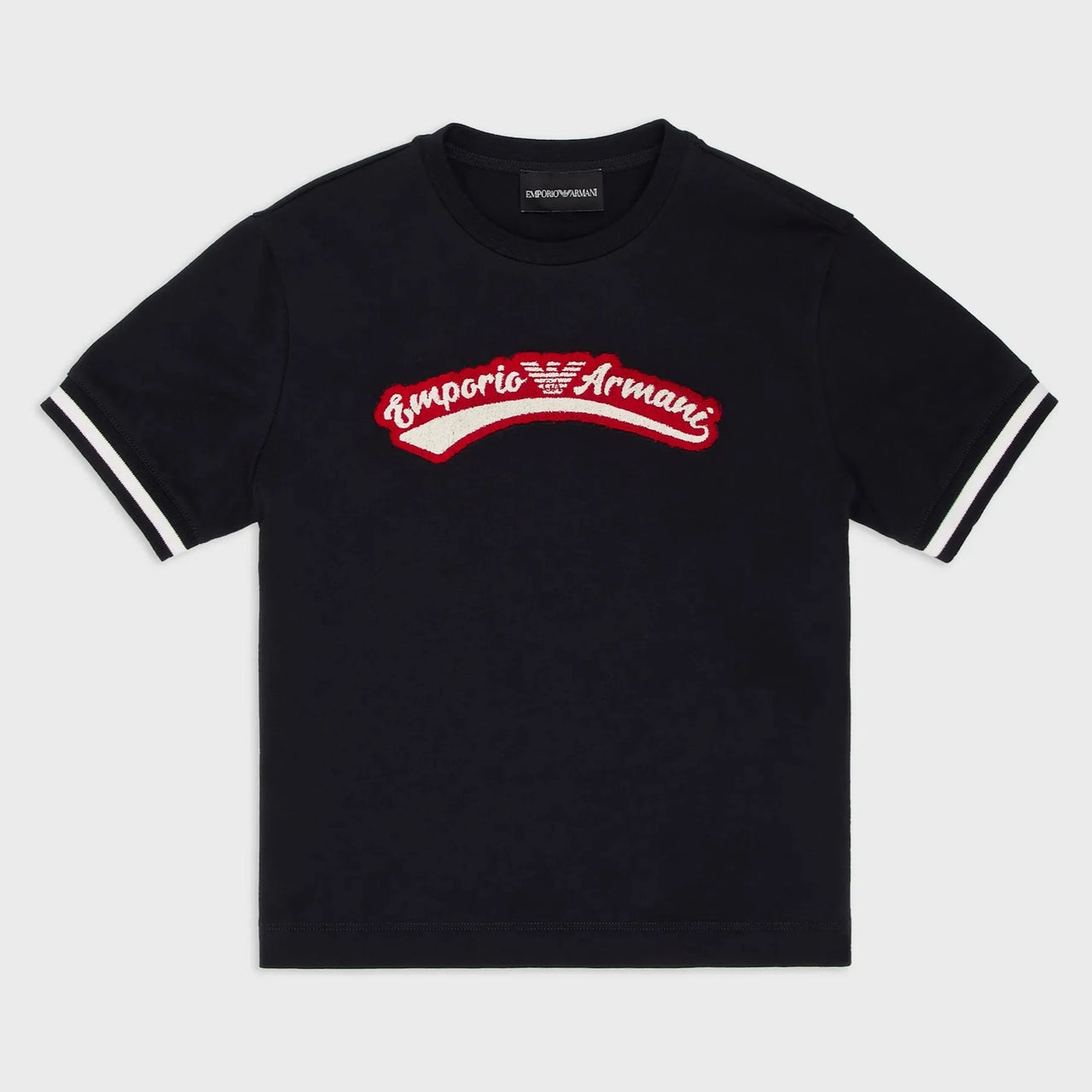 Playera EMPORIO ARMANI azul para niño y adolescente