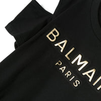 Thumbnail for Playera strapless BALMAIN negra para adolescentes