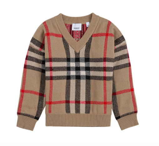 Sweater Burberry para niños y adolescentes