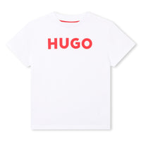 Thumbnail for Playera HUGO blanca para niños y adolescentes