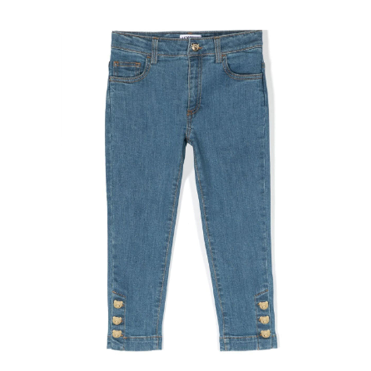 Jeans MOSCHINO azul para niñas y adolescentes