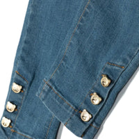 Thumbnail for Jeans MOSCHINO azul para niñas y adolescentes