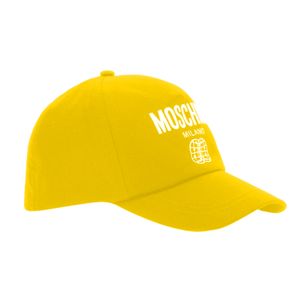 Gorra MOSCHINO amarilla para niños y adolescentes