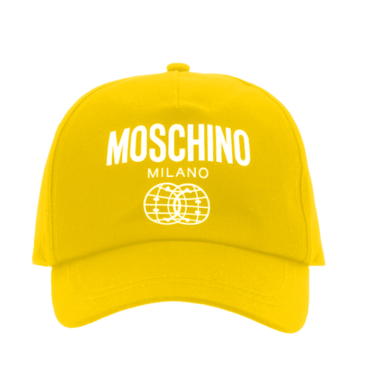 Gorra MOSCHINO amarilla para niños y adolescentes