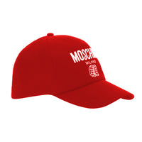 Thumbnail for Gorra MOSCHINO roja para niños y Adolecentes