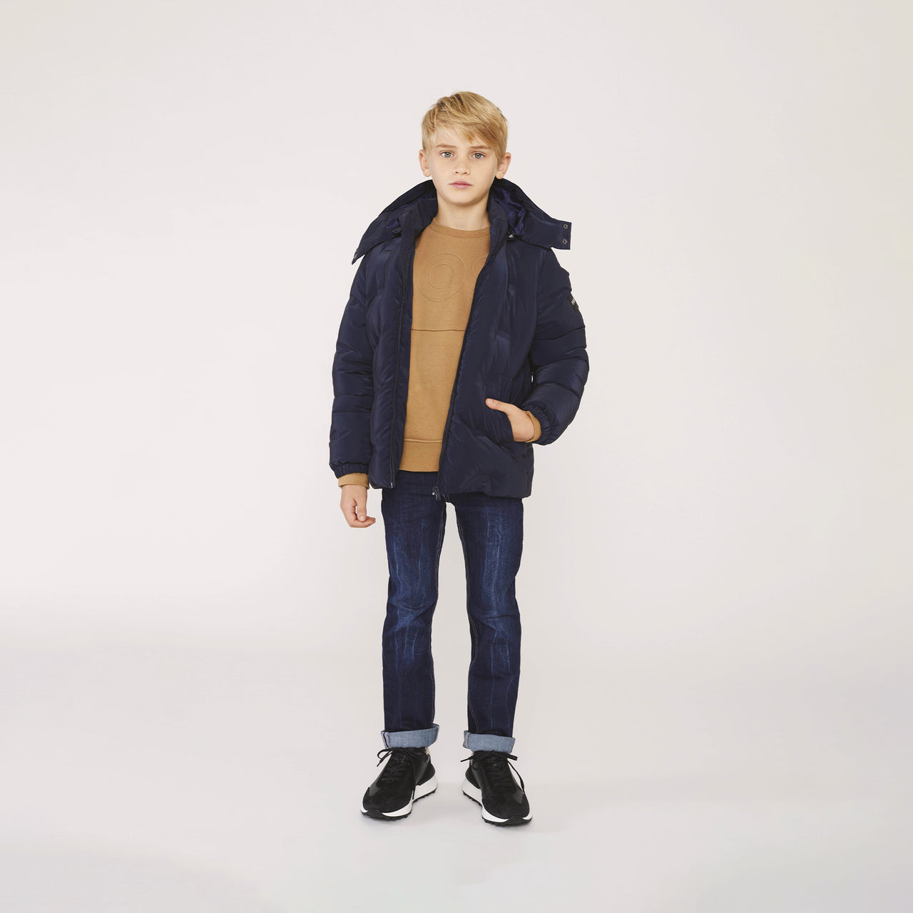 Jeans BOSS azul para niños y adolescentes