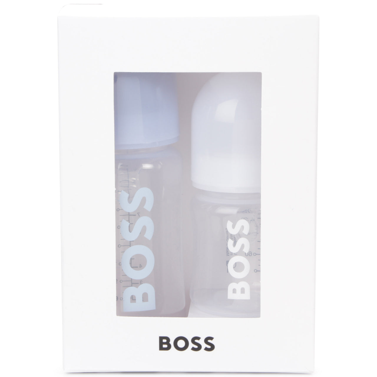 Set de 2 biberones BOSS azul