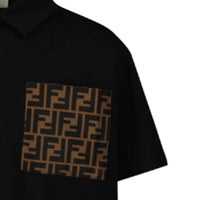 Thumbnail for Polo FENDI  negra para niños y adolescentes