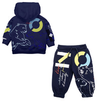 Thumbnail for Set de pants KENZO azules para bebés