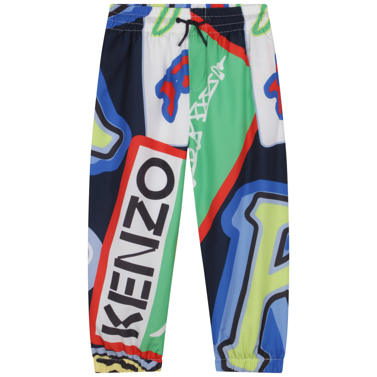 Set de pants estampado KENZO azul para niños