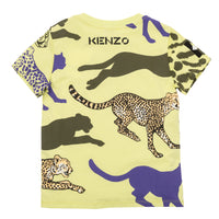 Thumbnail for Playera KENZO amarilla para niños y adolescentes