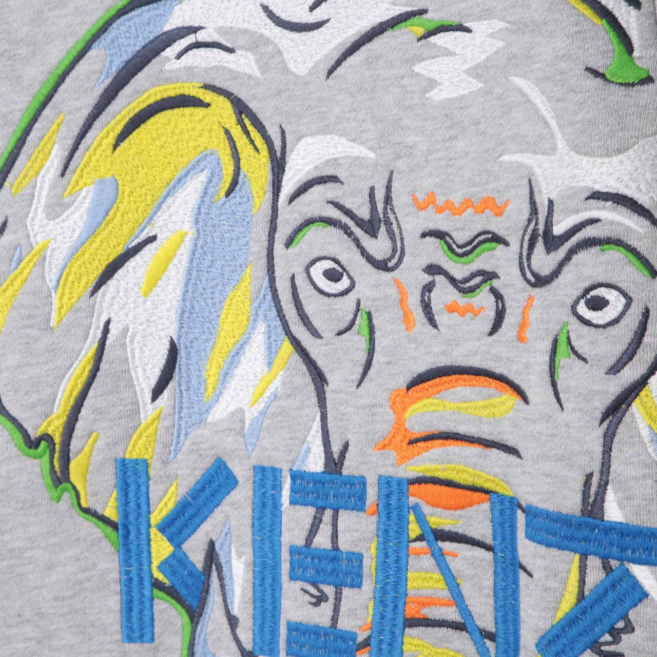 Sudadera elefante KENZO gris para niños y adolescentes