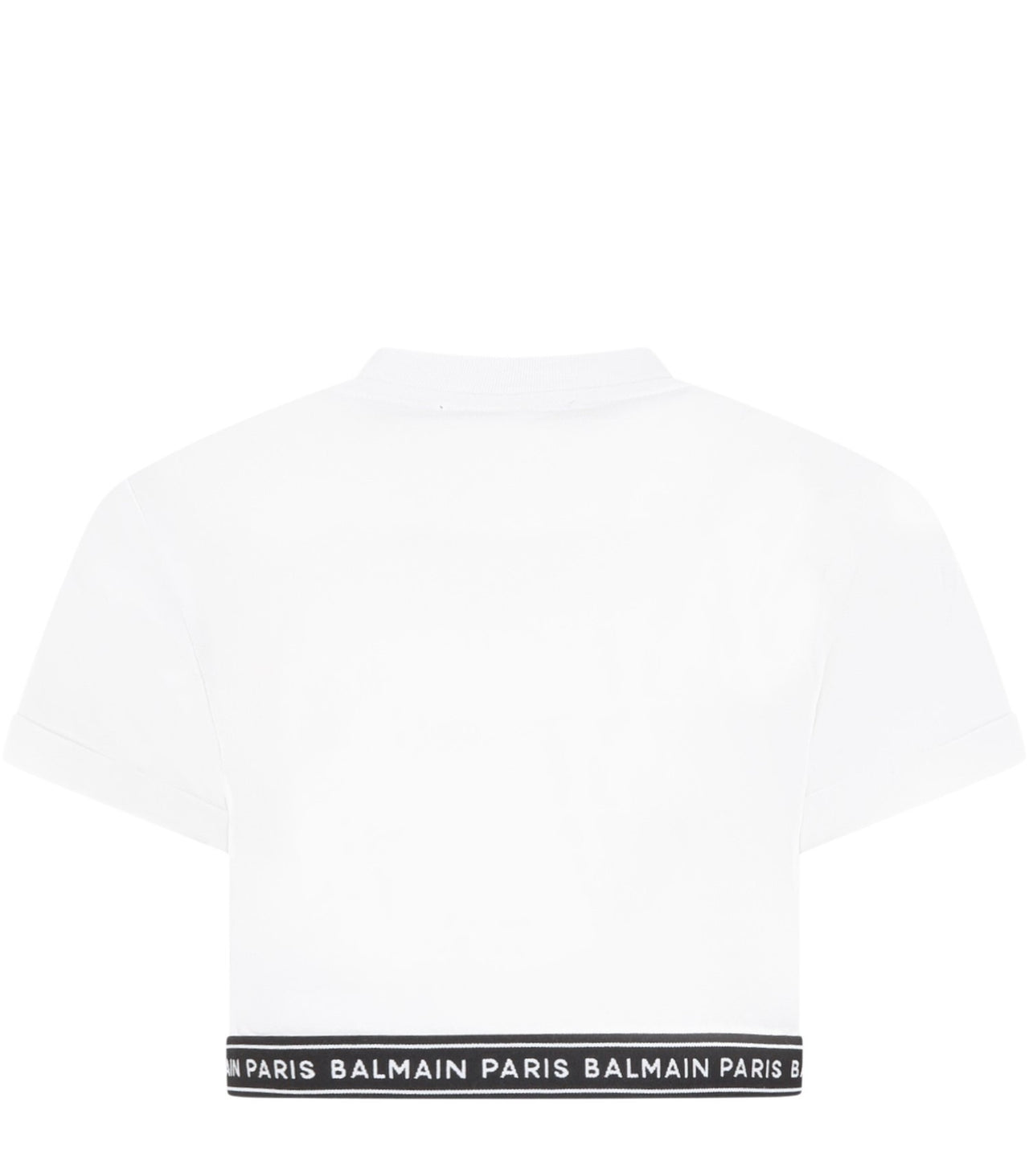 Top BALMAIN Kids blanco para niñas y adolescentes