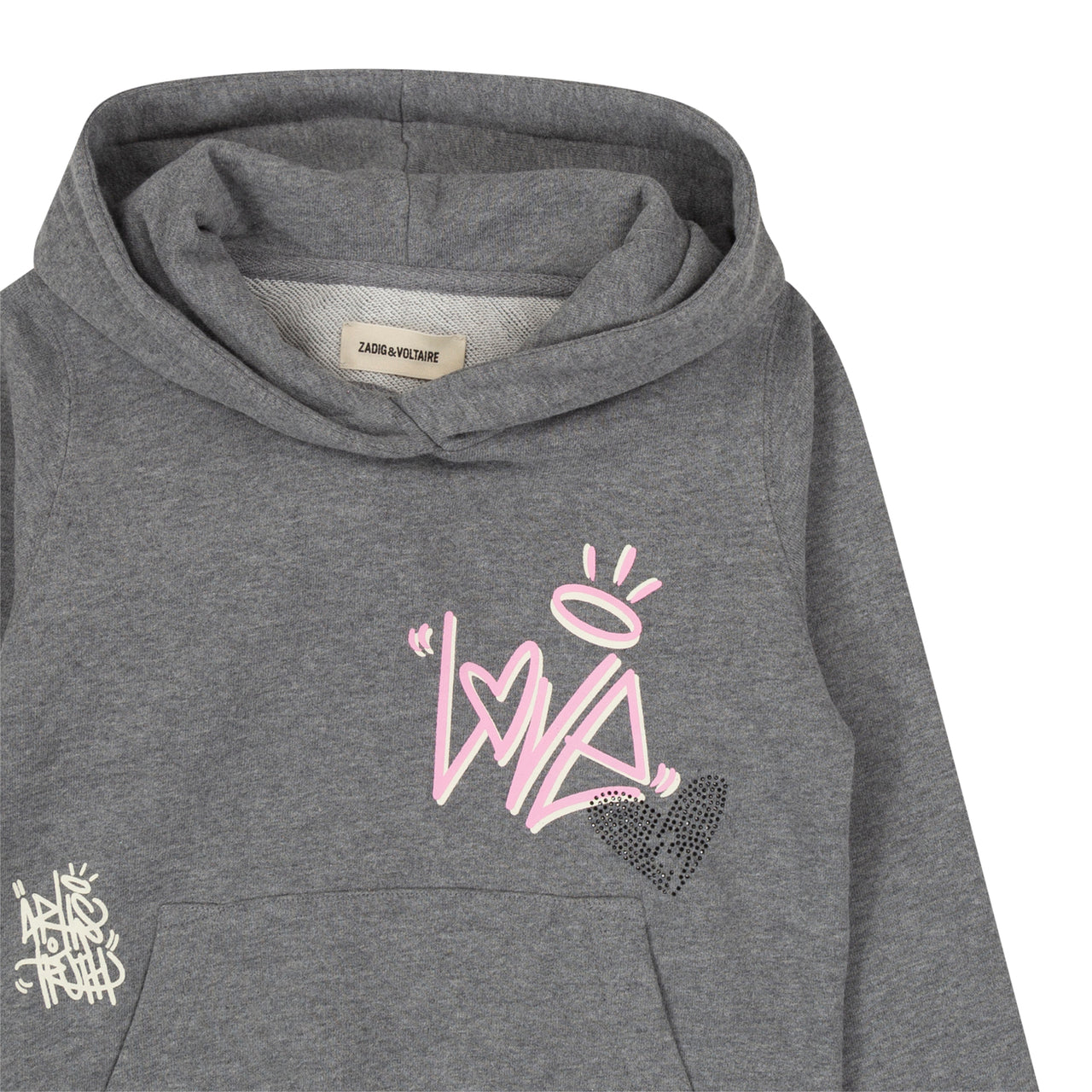 Sudadera ZADIG & VOLTAIRE gris para niñas