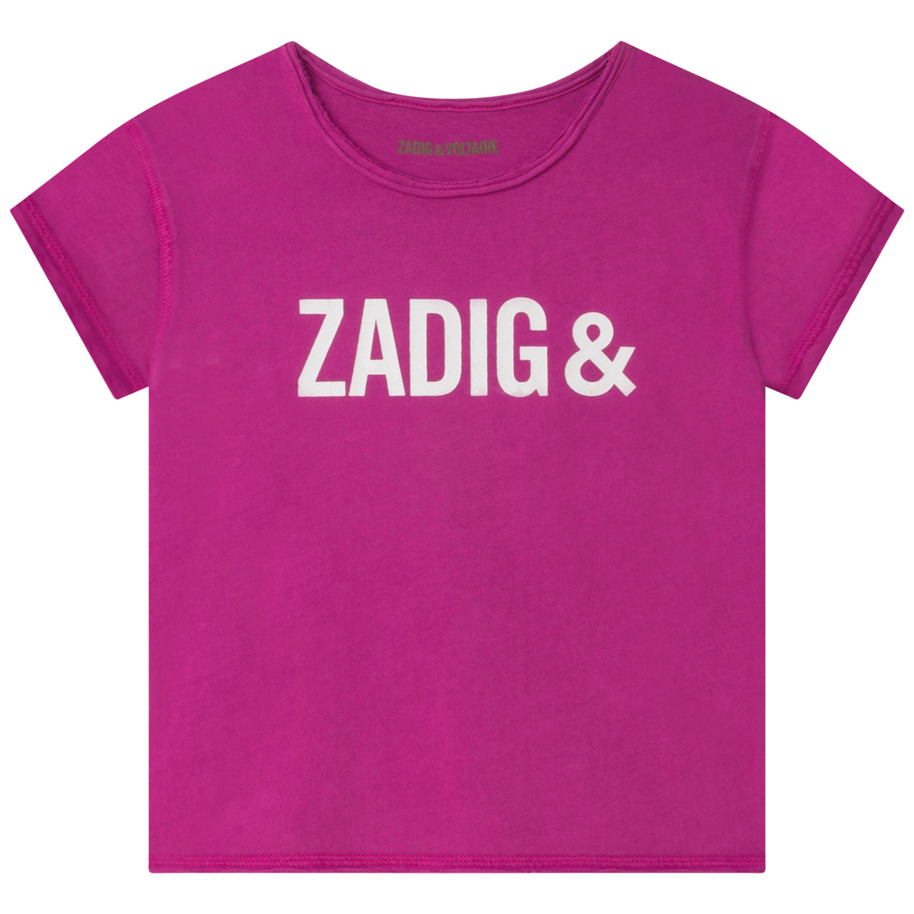 Playera ZADIG & VOLTAIRE fuxia para niñas y adolecentes