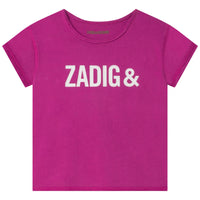 Thumbnail for Playera ZADIG & VOLTAIRE fuxia para niñas y adolecentes