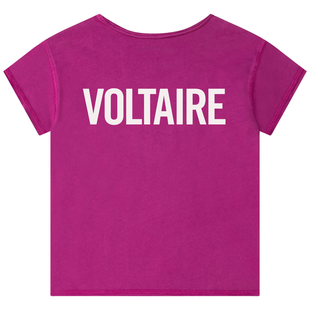 Playera ZADIG & VOLTAIRE fuxia para niñas y adolecentes