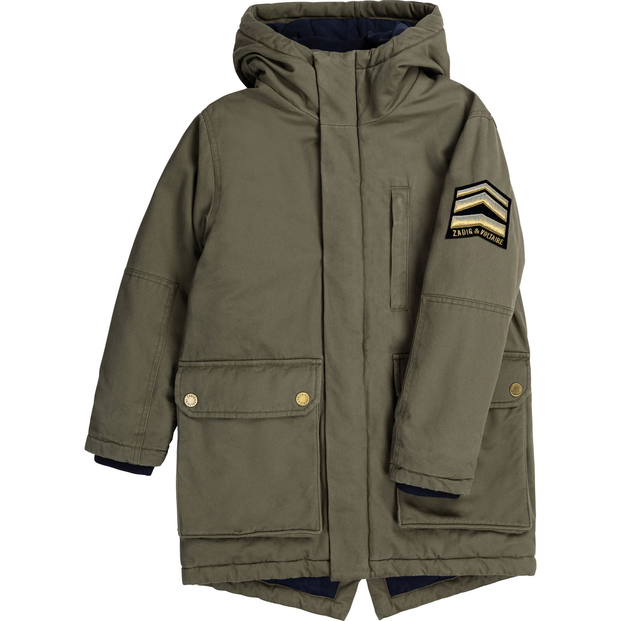 ZADIG & VOLTAIRE PARKA CON CAPUCHA