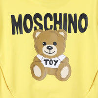 Thumbnail for Sudadera MOSCHINO amarilla para niños y adolescentes